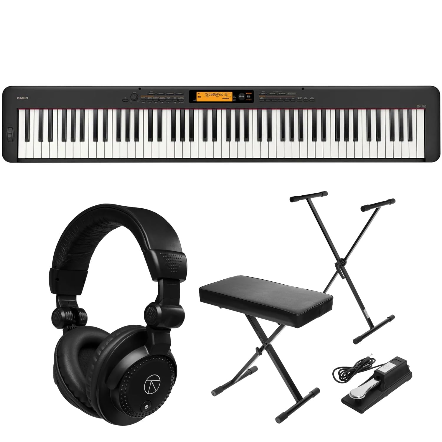 ソニーCDP-770＆世界クラシック音楽大系 Amazon.com: Casio CDP-S360 88-Key Compact Digital Piano Keyboard